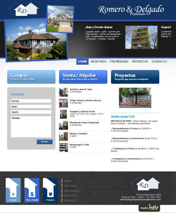 Romero y Delgado propiedades :: Inmobiliaria Caballito