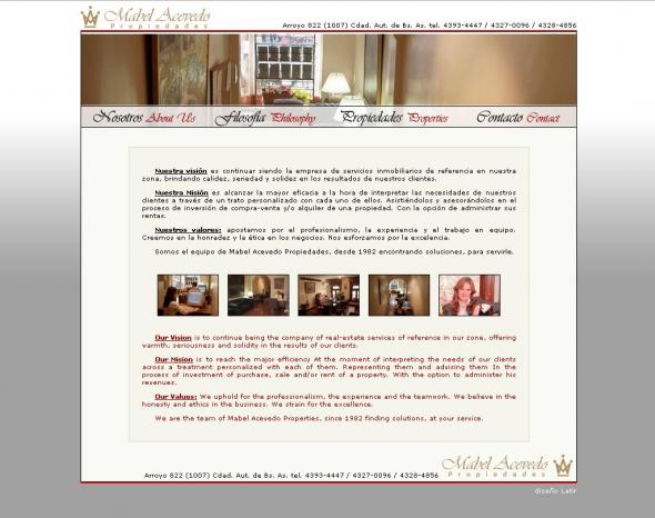 Mabel Acevedo Propiedades :: Inmobiliaria Barrio Norte