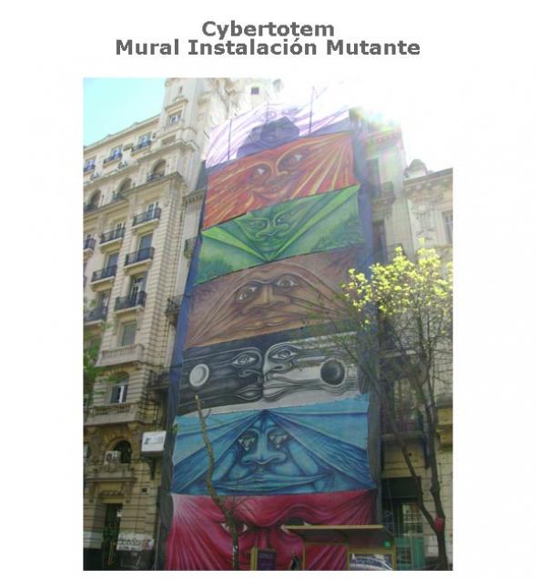 Cibertotem .:. Alfredo Segatori Muralista