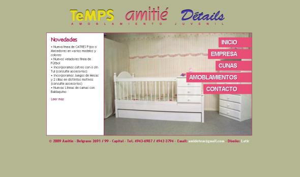 Muebles Amitie .:. Amoblamiento Juvenil