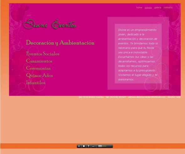 Divine Eventos .:. Ambientaciones para eventos