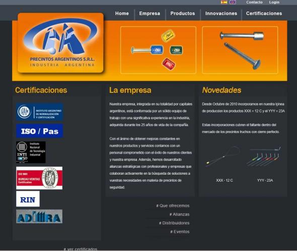 Precintos Argentinos .:. Fabricacion nacional